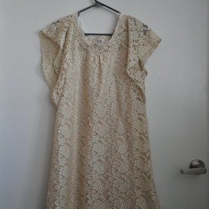 Molly Bracken cream dress lace